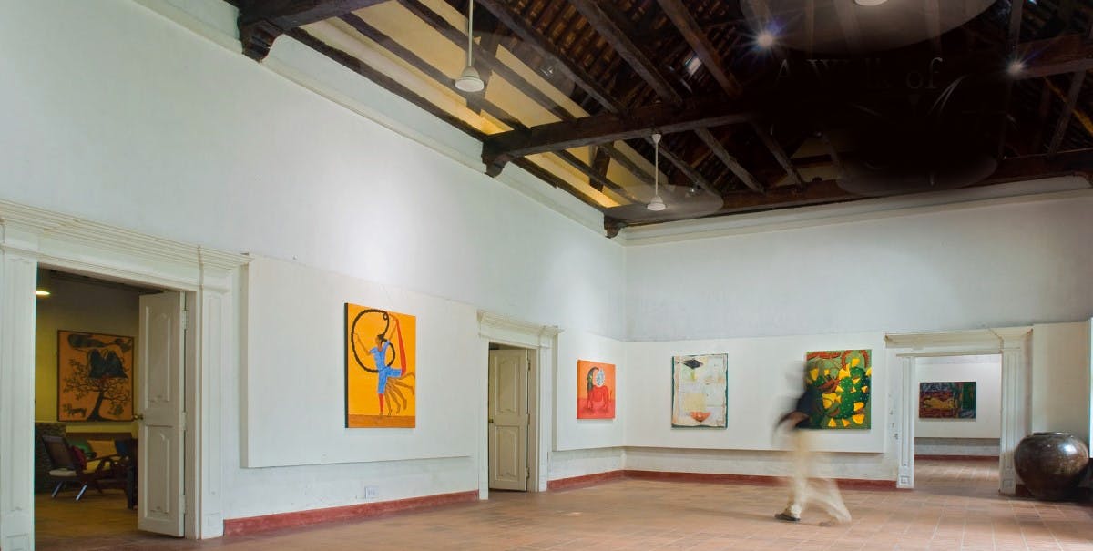 Visit The Iconic David Hall Art Gallery In Fort Kochi LBB