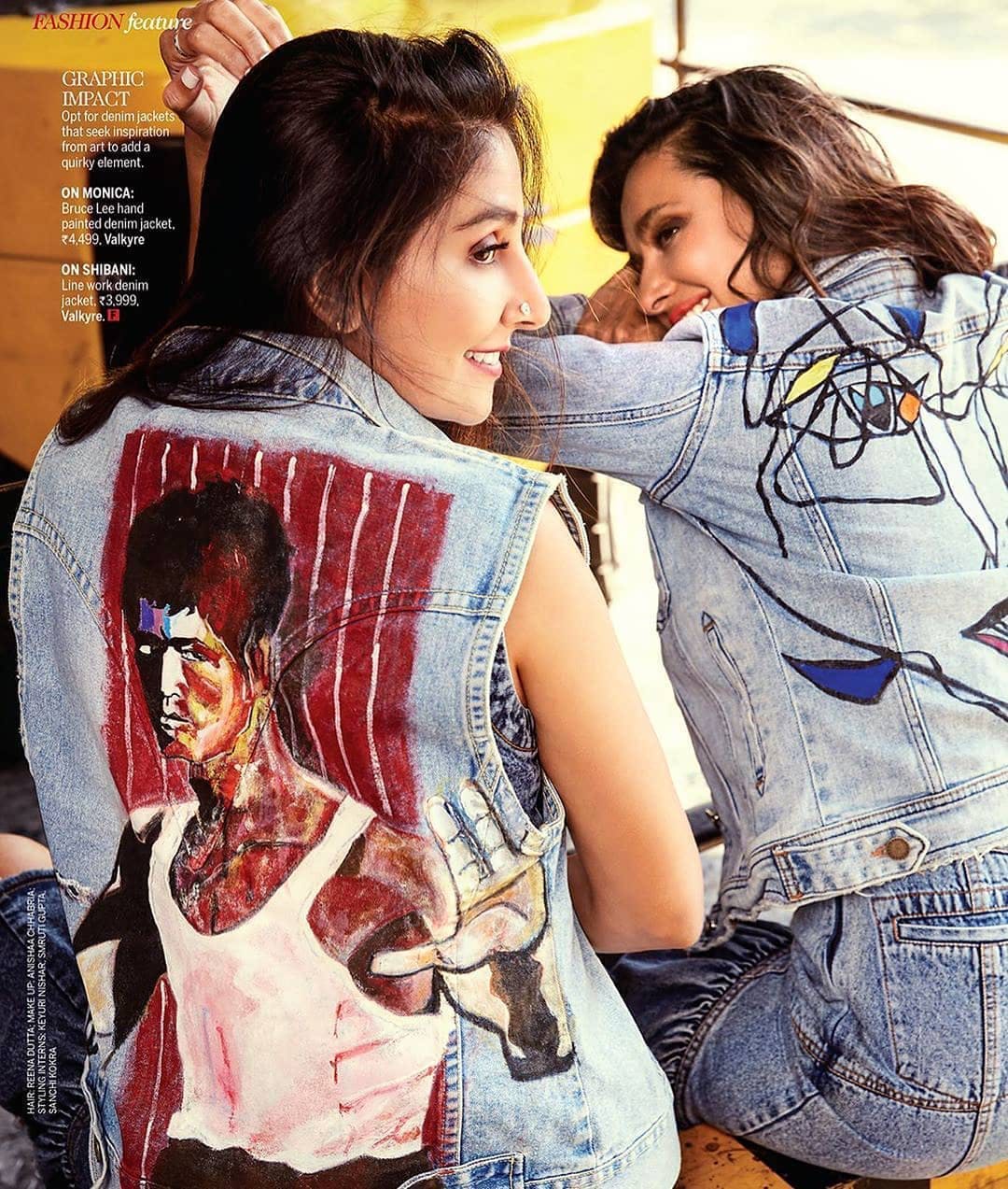 Shop Handpainted Denim Jackets From Valkyre Clothing