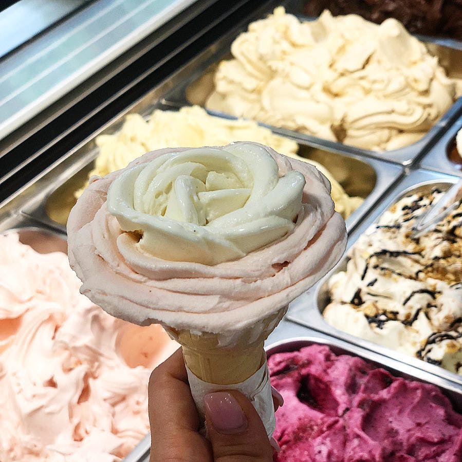 Rose Shaped Ice Cream - Milano, Bangalore