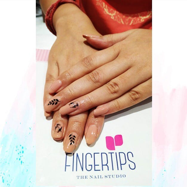 Chic and shimmering nails done at @studioprofilechennai •. Our clients love  the elegant touch! What style would you go for? #studio... | Instagram