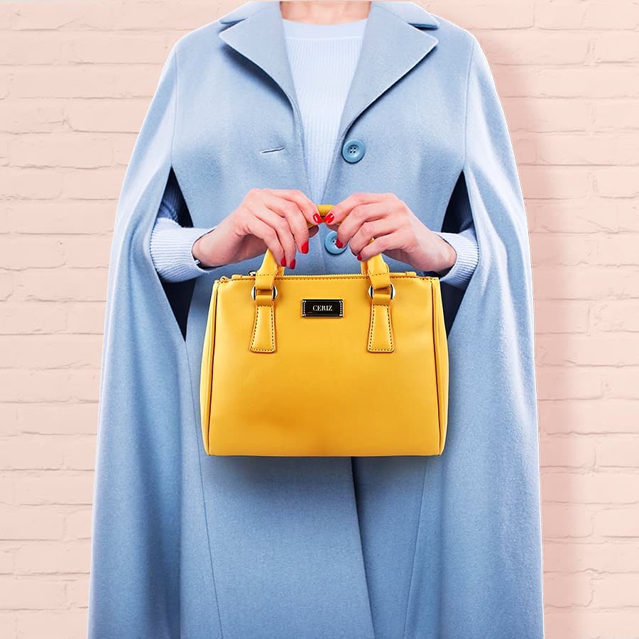 Buy CERIZ Orange Solid Sling Bag - Handbags for Women 2490054 | Myntra