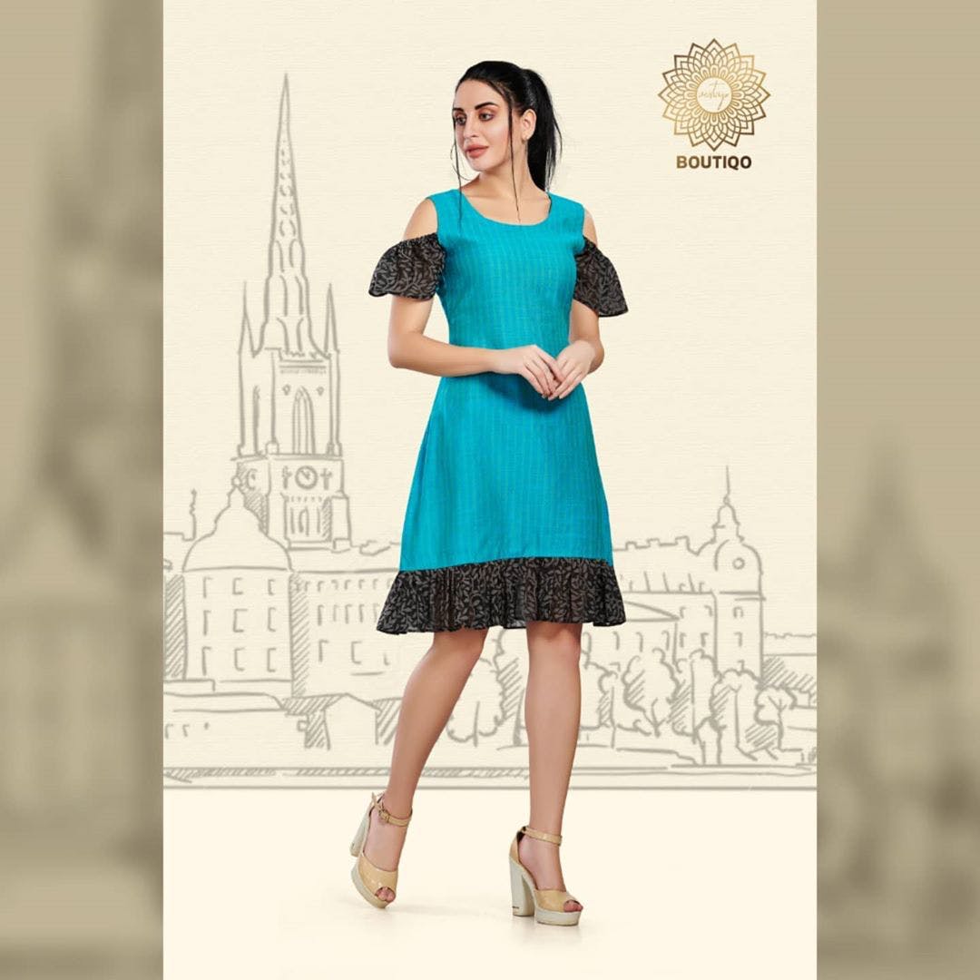 Girl Light Blue Party Wear Suit Dress at Rs 480 in Ulhasnagar | ID:  2853146122362