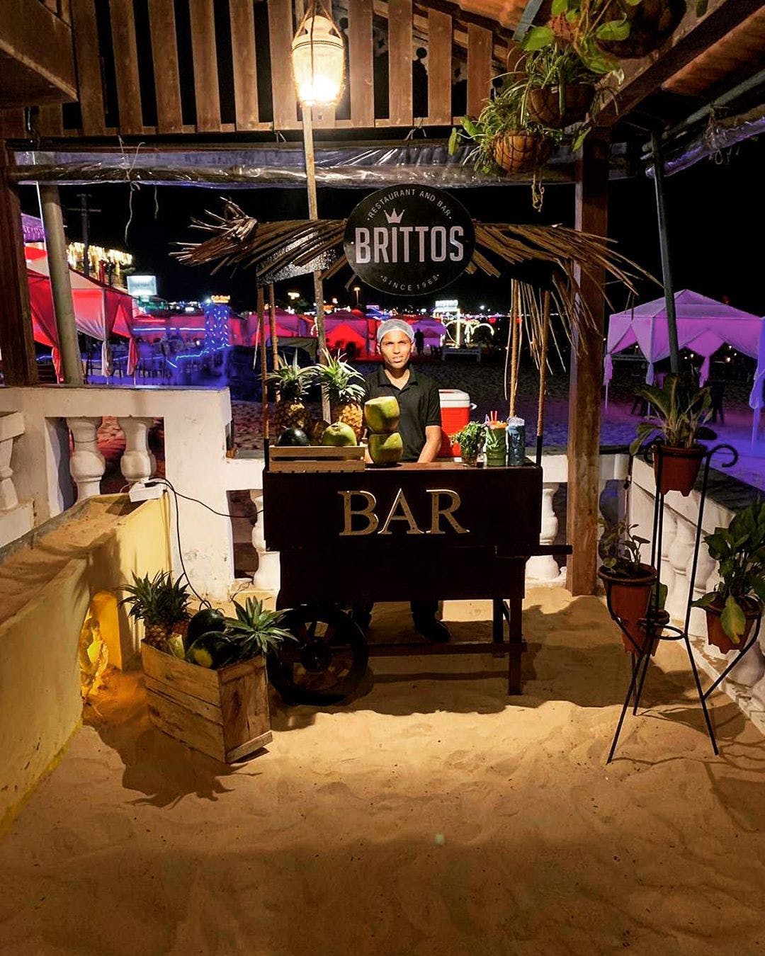 Visit Brittos At Baga Beach, Goa | LBB