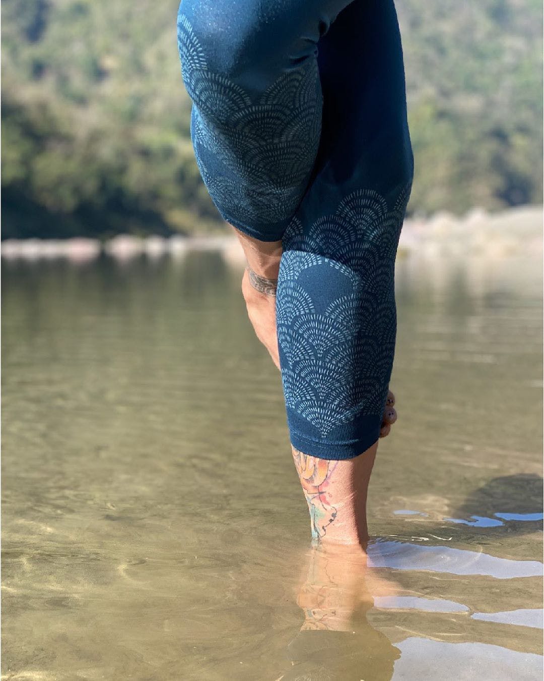 PROYOG Women's Yoga Pants with Foldable Waistband Organic Cotton