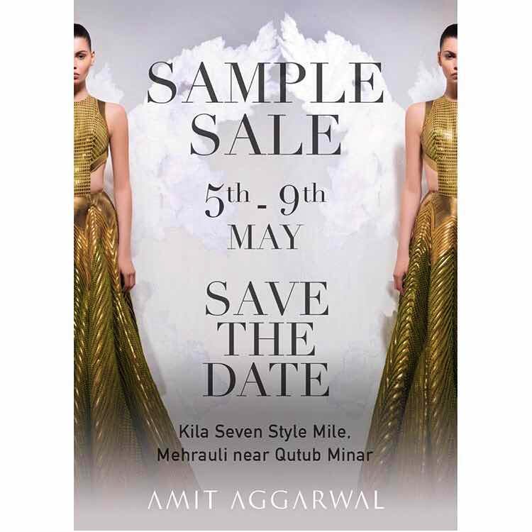 Yet another fabulous sale from one of our favourite experimental designers- Amit Aggarwal.