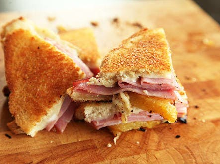 Dish,Food,Cuisine,Melt sandwich,Ham and cheese sandwich,Ingredient,Sandwich,Bacon sandwich,Breakfast sandwich,Pastrami