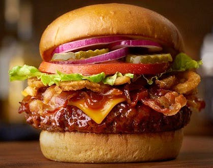 Hamburger,Food,Buffalo burger,Cheeseburger,Junk food,Dish,Burger king premium burgers,Cuisine,Veggie burger,Bacon sandwich