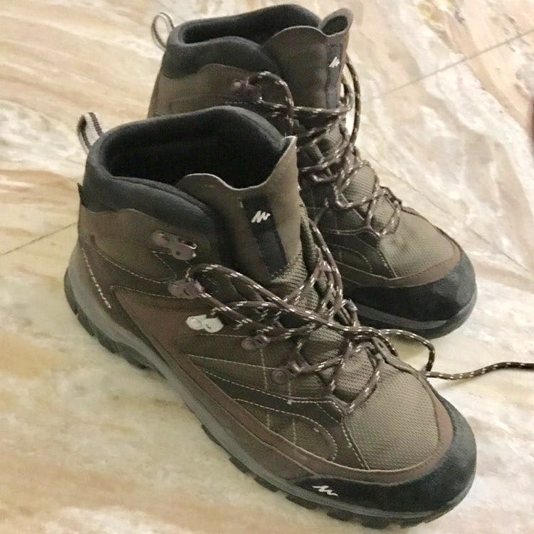 Decathlon steel toe cap boots online