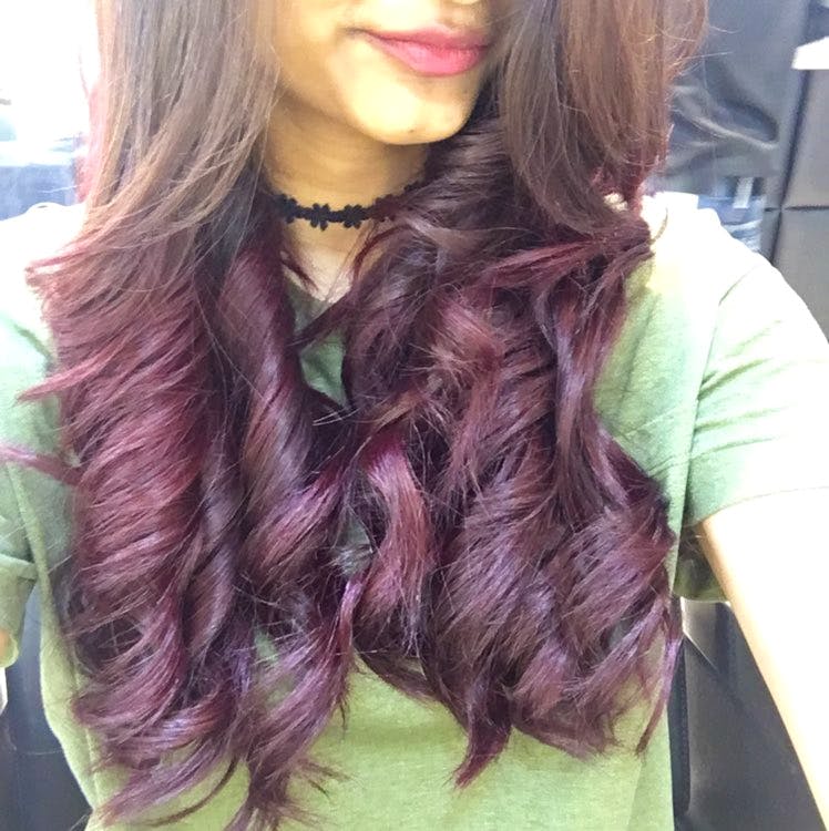 This Salon In Ghatkopar East Gave Me The Purple Hair I've Always Dreamt Of  {And Didn't Bankrupt Me} | LBB
