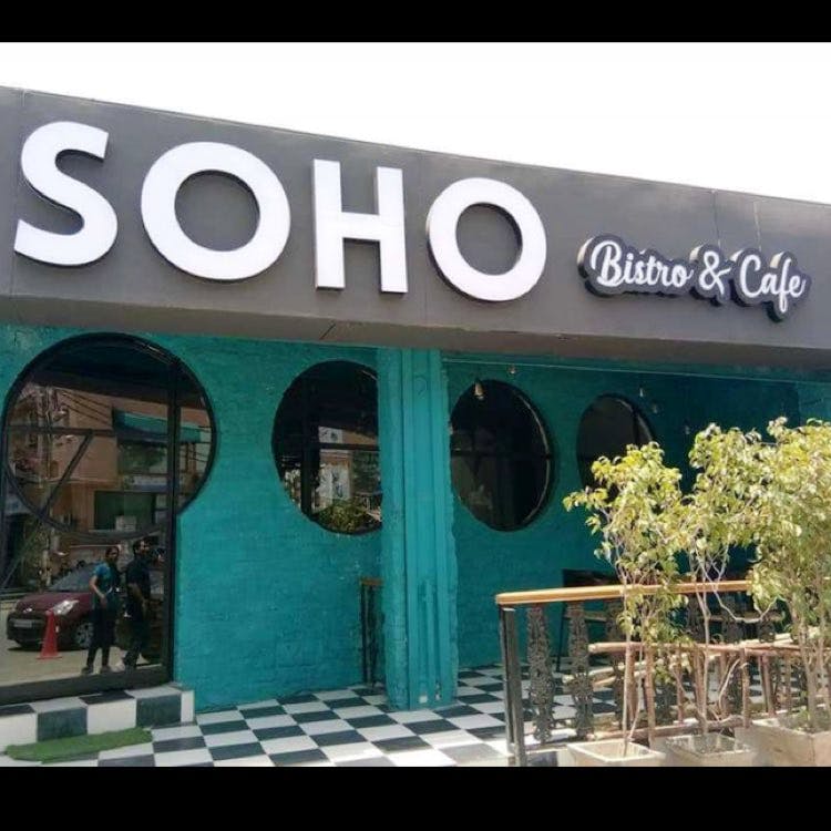 Soho Bistro Cafe Outdoor Sitting Great Food Lbb Delhi