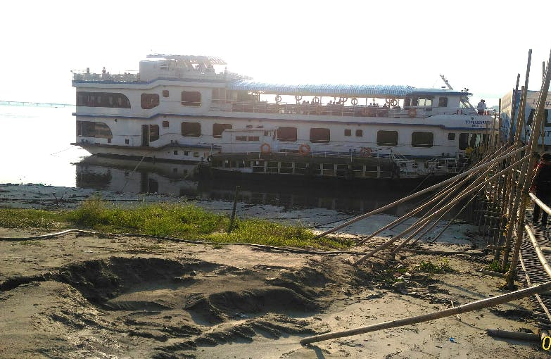 Brahmaputra river cruise in Guwahati, Assam