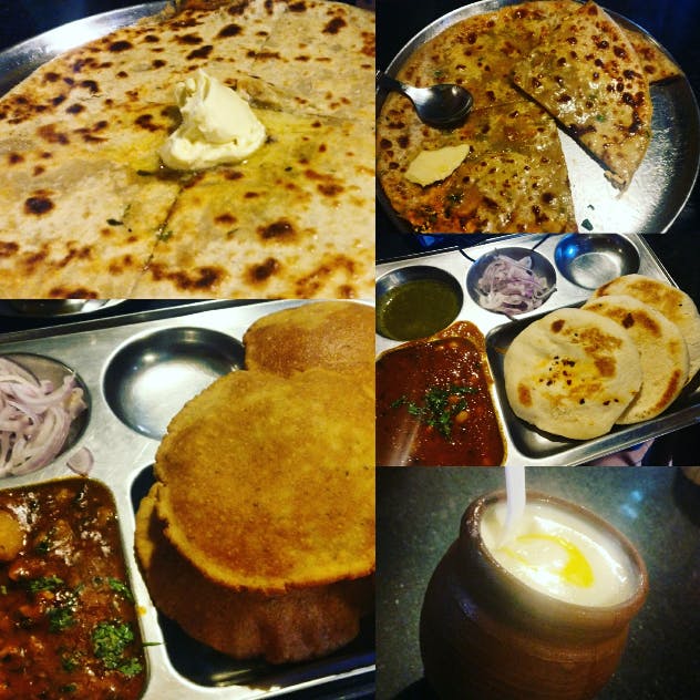 Allu Paranthas Dripping With Butter & Sweet Lassi: Forget Your Calorie Counting Here