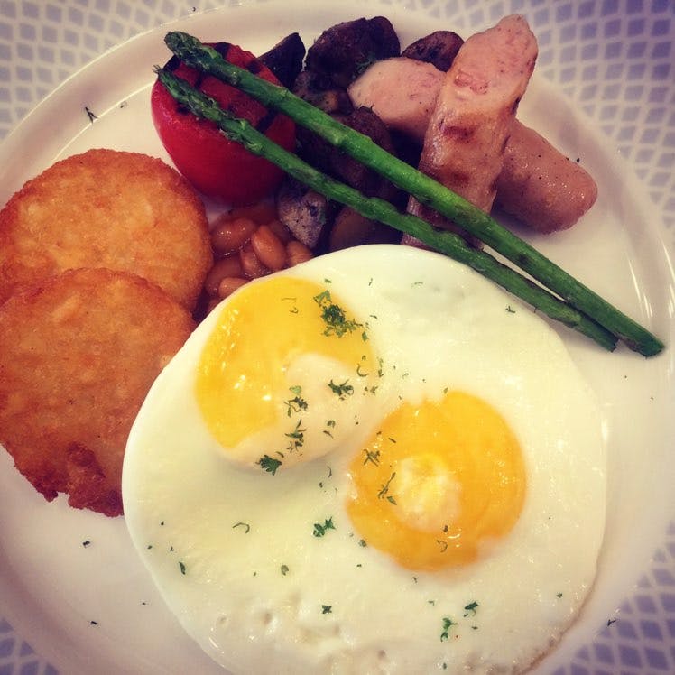 Dish,Food,Cuisine,Egg,Meal,Fried egg,Breakfast,Egg yolk,Brunch,Ingredient