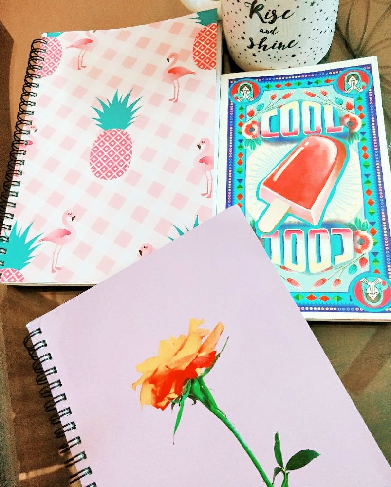 Notebook,Paper,Leaf,Envelope,Paper product,Plant,Textile,Drawing,Flower,Stationery