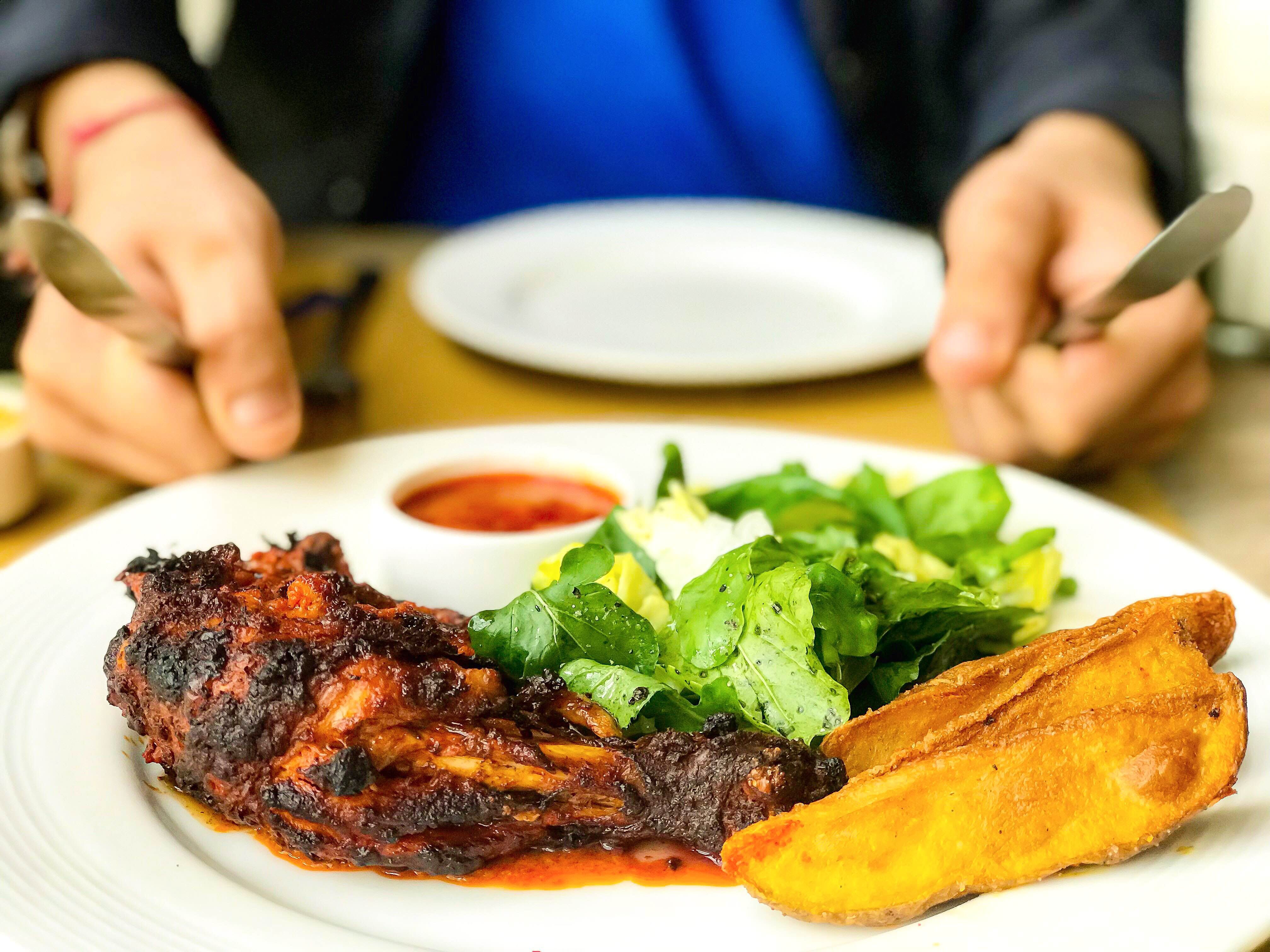 Must-Try: The Grilled Chicken In Coastal Spices At Coast Cafe In HKV