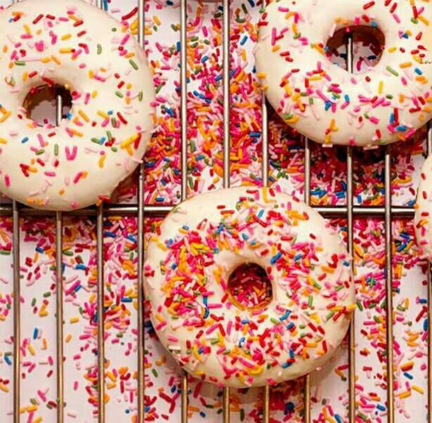 Food,Doughnut,Sprinkles,Cuisine,Baked goods,Glaze,Confectionery,Dish,Pastry,Baking