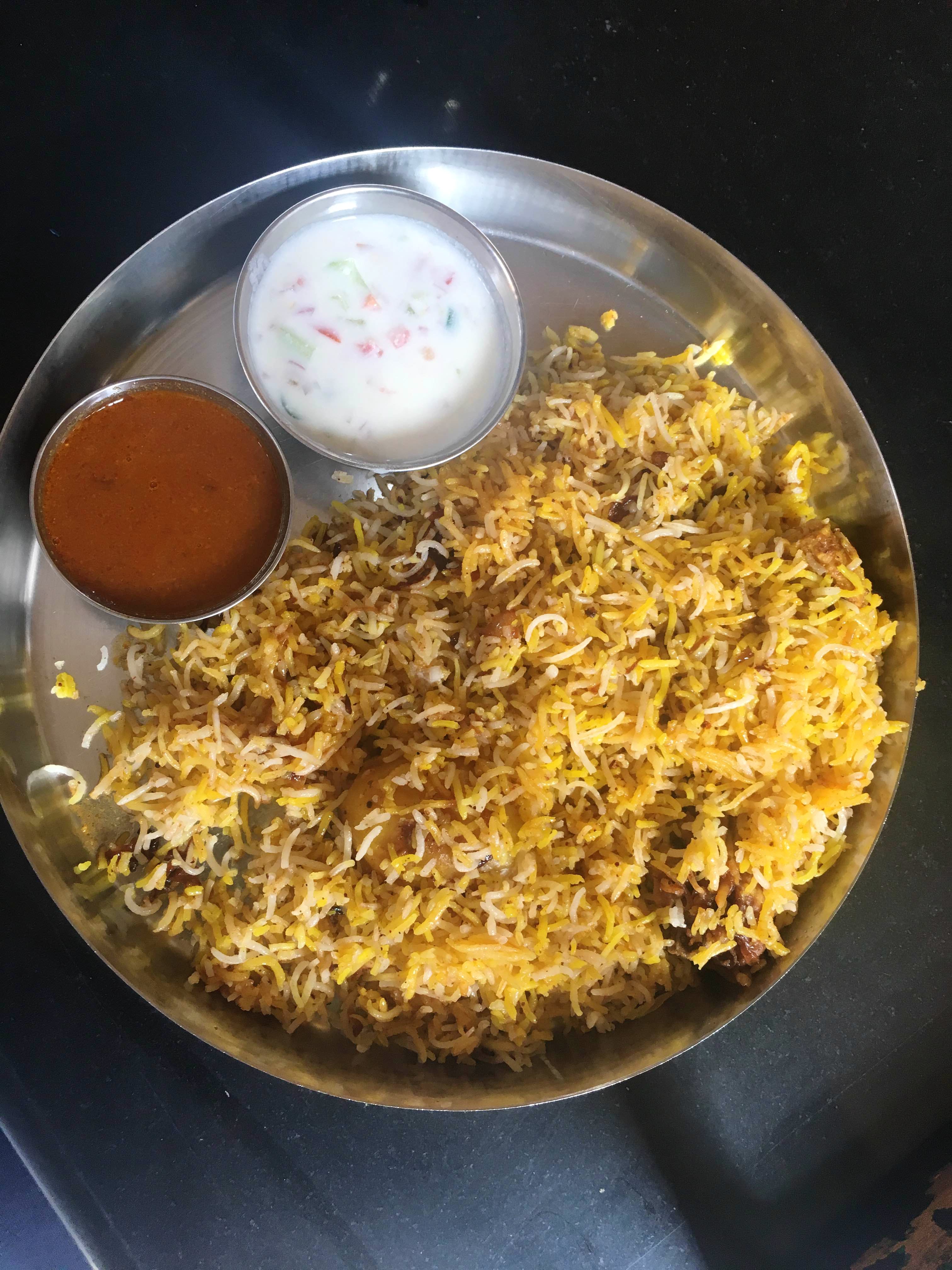 Dish,Food,Cuisine,Ingredient,Recipe,Indian cuisine,Fried food,Meal,Produce,Hyderabadi biriyani