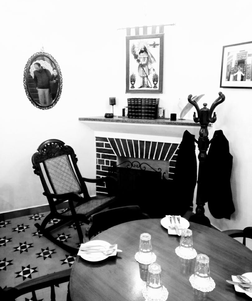 Black-and-white,Room,Furniture,Table,Monochrome,Chair,Monochrome photography,Interior design,Photography