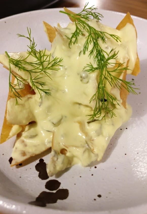 Dish,Food,Cuisine,Ingredient,Sour cream,Produce,Camembert Cheese,Dill,Recipe