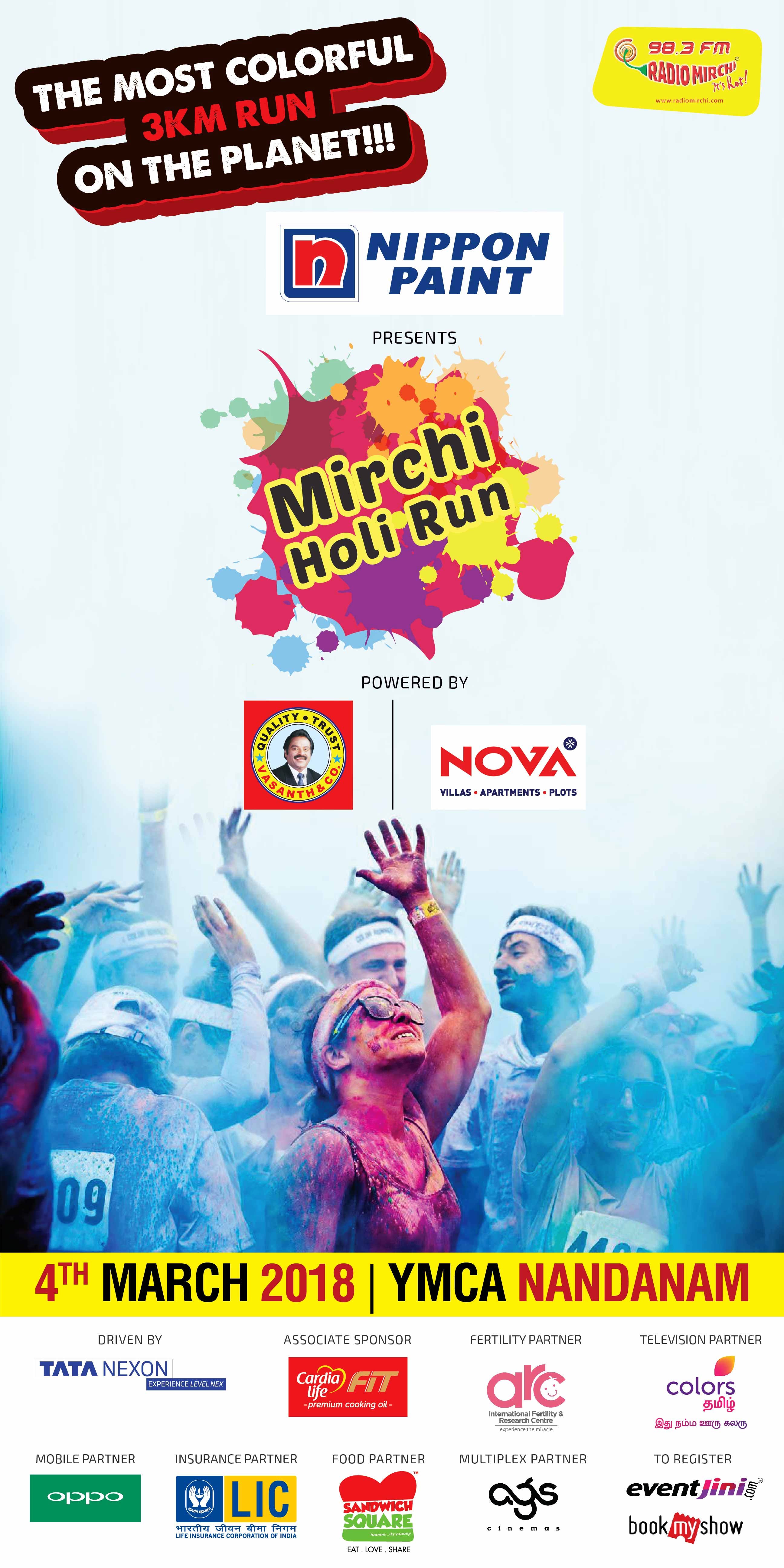 mirchi holi run