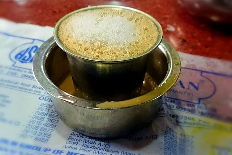 Cup,Chinese herb tea,Food,Indian filter coffee,Brass,Drink,Metal,Cuisine