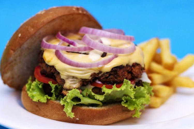 Dish,Food,Cuisine,Buffalo burger,Junk food,Ingredient,Fast food,Hamburger,Veggie burger,Burger king premium burgers