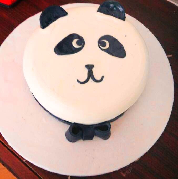 Cake,Food,Panda,Cake decorating,Sugar cake,Fondant,Dessert,Icing,Birthday cake,Buttercream