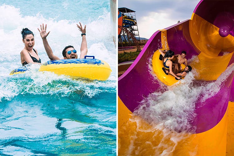 Water,Fun,Water park,Amusement park,Recreation,Leisure,Yellow,Wave,Summer,Park