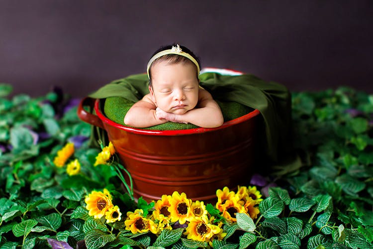 People in nature,Child,Green,Yellow,Baby,Flower,Plant,Grass,Photography,Toddler