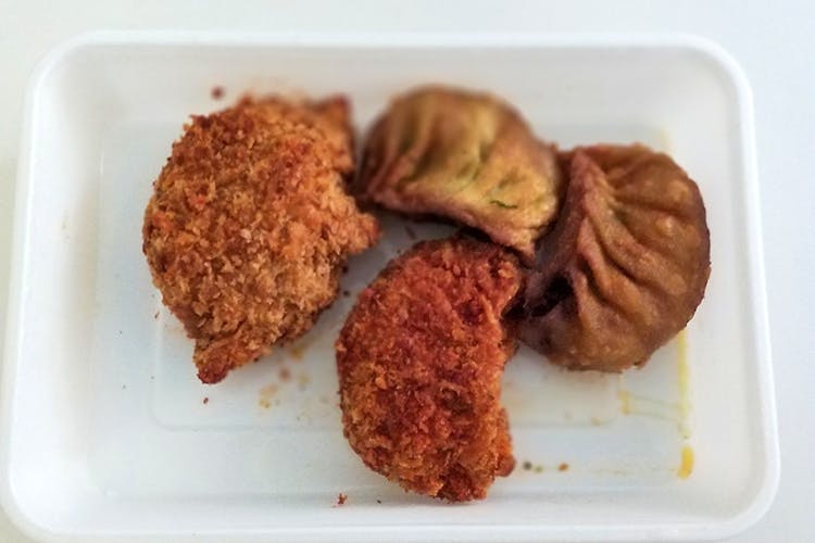 Dish,Food,Cuisine,Fried food,Korokke,Ingredient,Cutlet,Produce,Fritter,Rissole