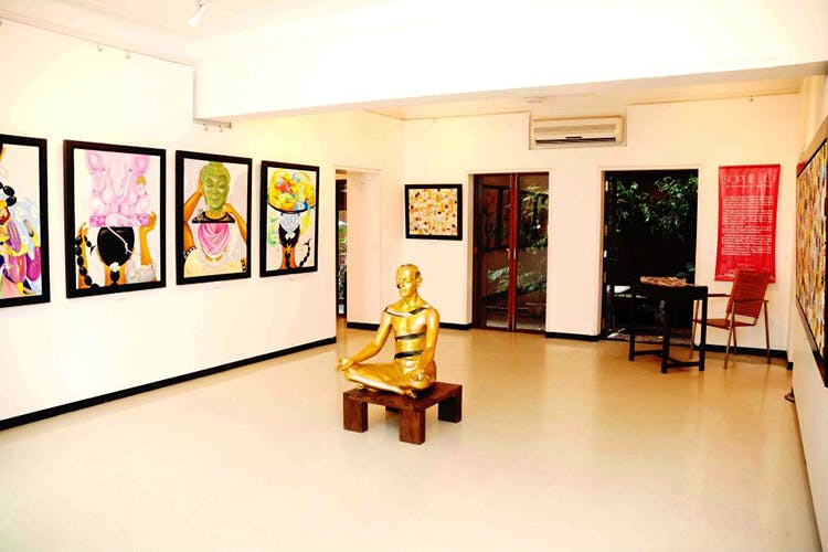 Art gallery,Museum,Tourist attraction,Art,Building,Art exhibition,Interior design,Collection,Room,Visual arts