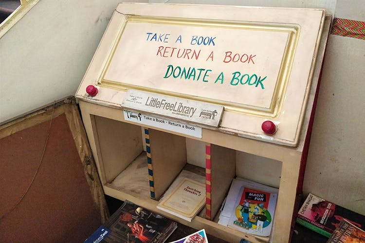 Take Or Return Books At Little Free Library LBB Chennai