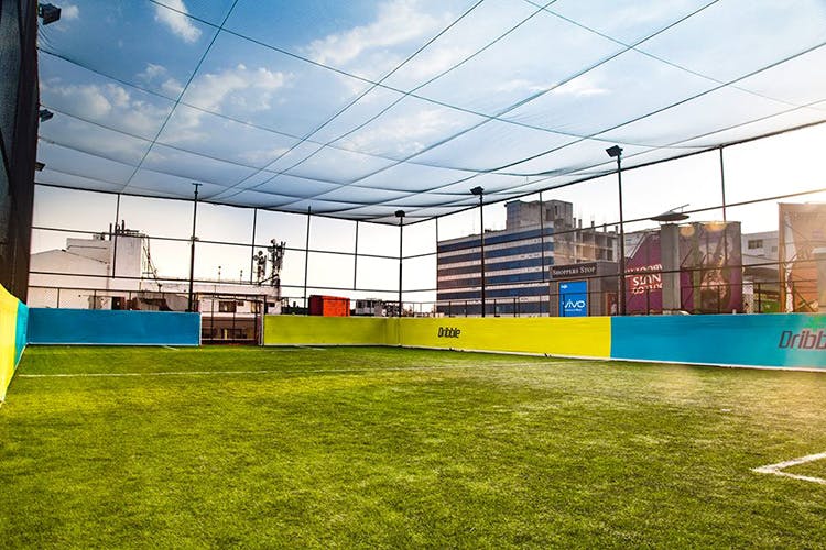 Dribble Arena Rooftop Football Pitch LBB, Bangalore