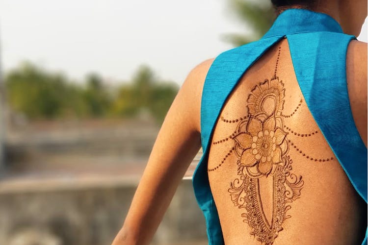 Shoulder,Temporary tattoo,Tattoo,Blue,Pattern,Skin,Arm,Joint,Turquoise,Design
