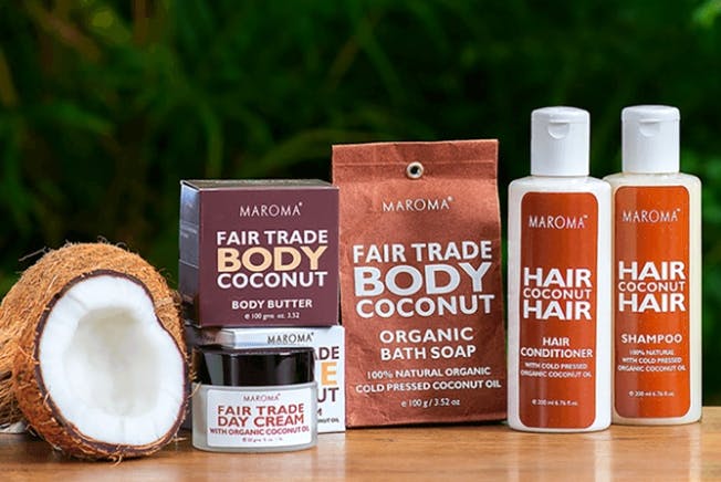 Product,Beauty,Coconut,Lotion,Skin care,Wood stain,Coconut cream,Liquid,Hair care