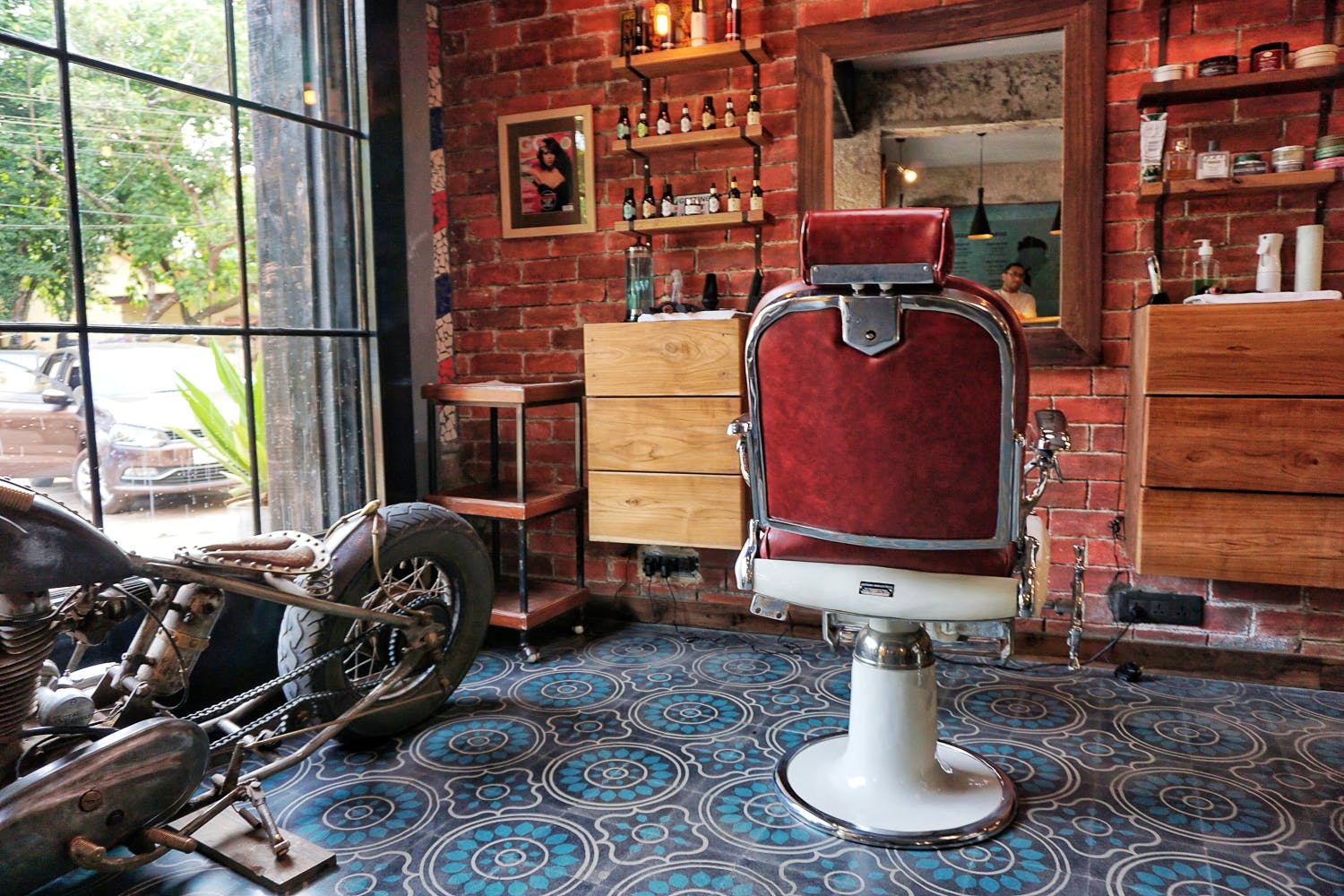 Barber chair,House,Room,Brickwork,Chair,Wood,Furniture,Classic,Architecture,Window