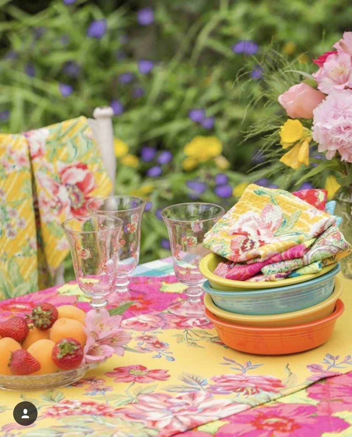 Check Out April Cornell For Beautiful Floral Home Furnishings & Clothes