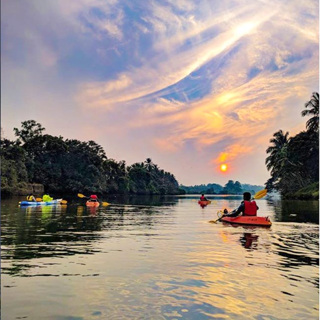 Sky,Nature,Boat,Boating,Waterway,Kayaking,Water,Cloud,Reflection,Sunset