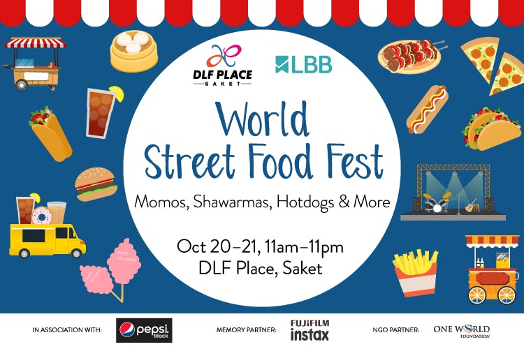 World Street Food Festival In DLF Saket, Delhi