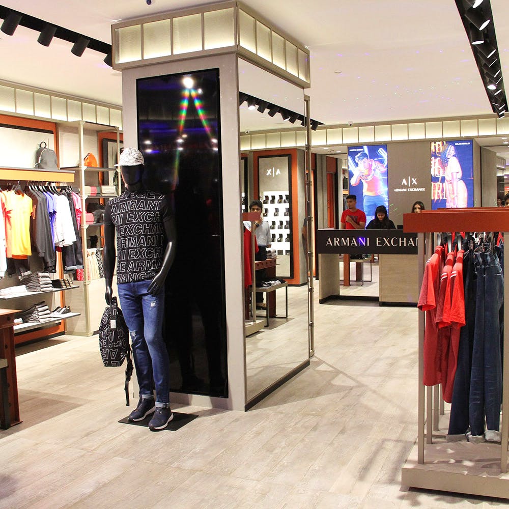 Armani Exchange Opens First Store In 