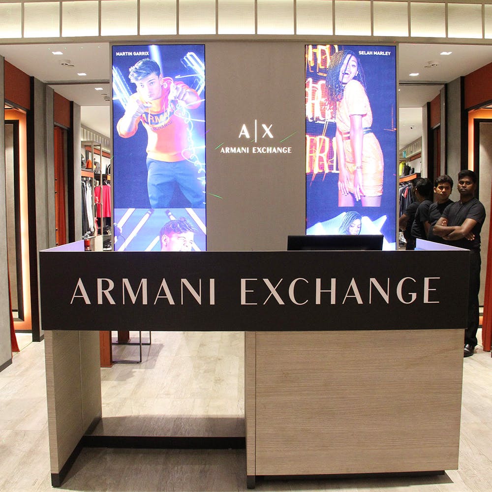 armani exchange showroom