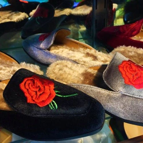 Hat,Footwear,Flower,Shoe,Rose,Headgear,Plant,Textile,Carmine,Fashion accessory