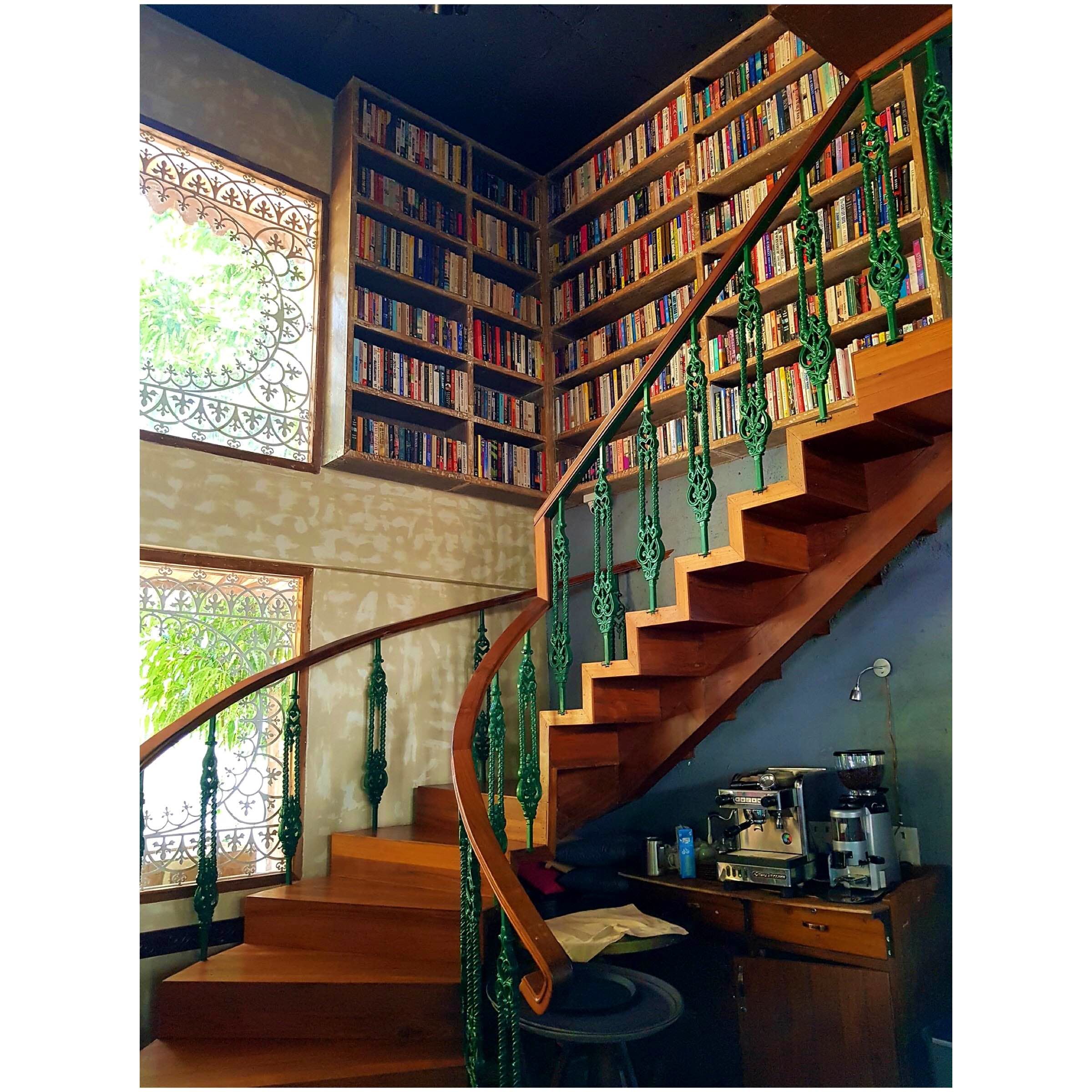 Stairs,Building,Architecture,Shelf,Bookcase,Room,Library,Home,Furniture,Shelving