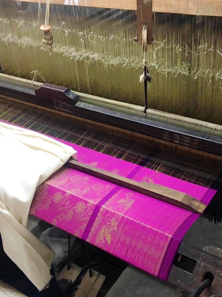 Loom,Weaving,Textile,Purple,Art,Magenta,Linens,Table