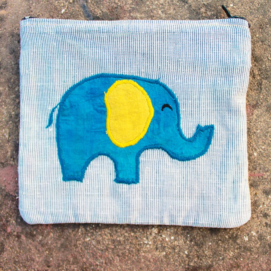 Elephant,Blue,Turquoise,Aqua,Yellow,Turquoise,Elephants and Mammoths,Textile,Headgear,Illustration