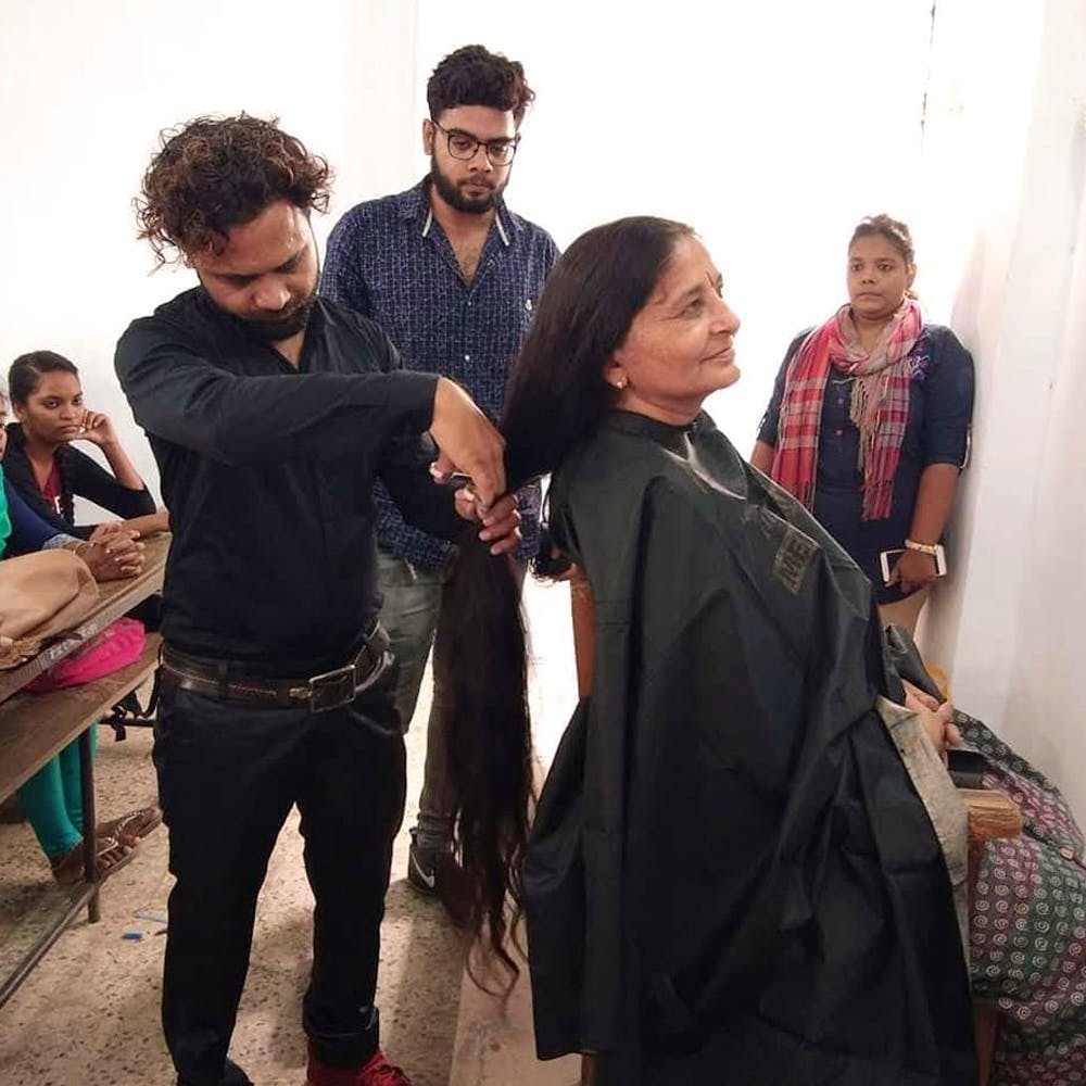 Chandni donates Find out how you  Hair for Hope  India  Facebook