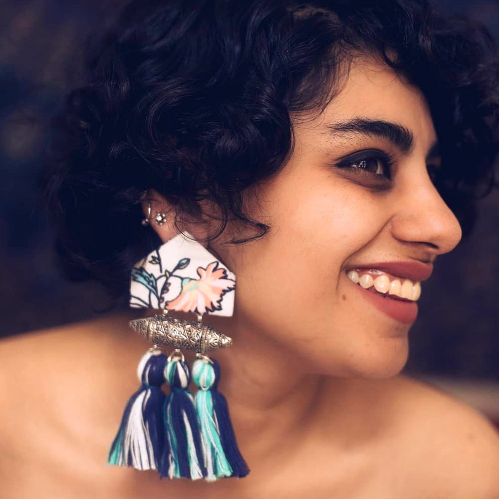 cloth earring
