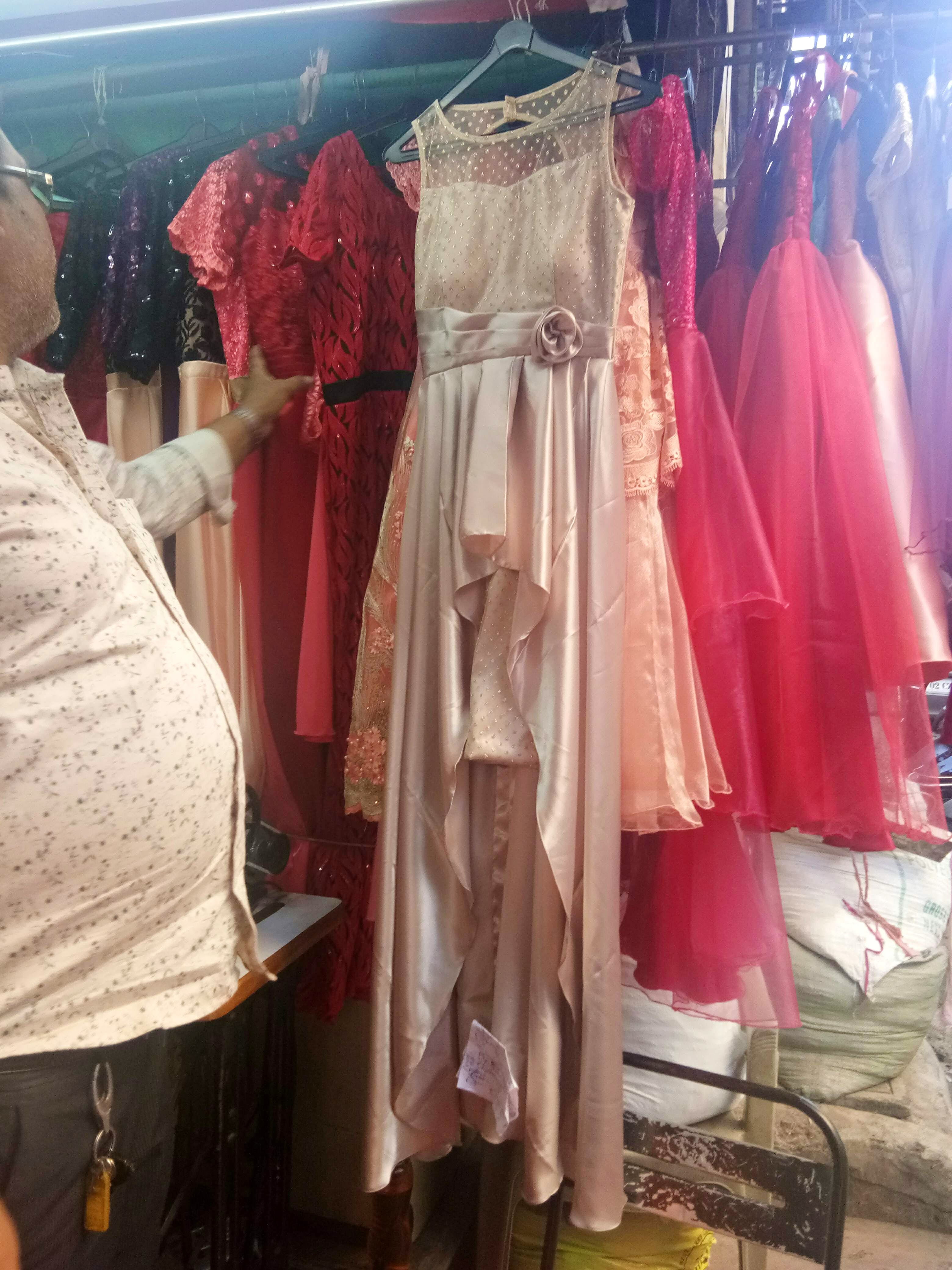 Designer Gown | Partywear dress | Indo Western Dresses | M. Gandhi Market |  Mumbai Market | मुंबई - YouTube