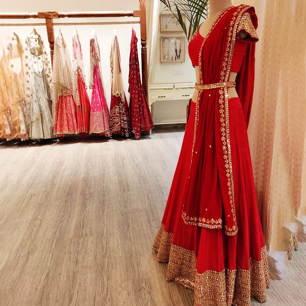 Abhinav mishra lehenga outlet price