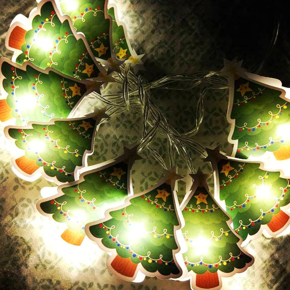 Green,Light,Tree,Christmas lights,Lighting,Christmas ornament,Christmas,Sky,Christmas decoration,Plant